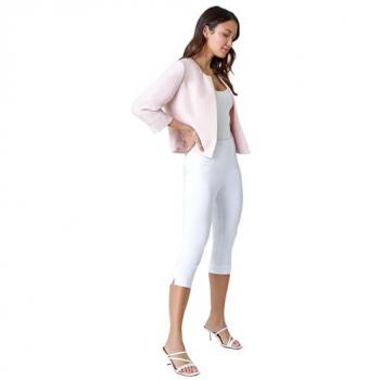 Veste Plissée Roman Rose