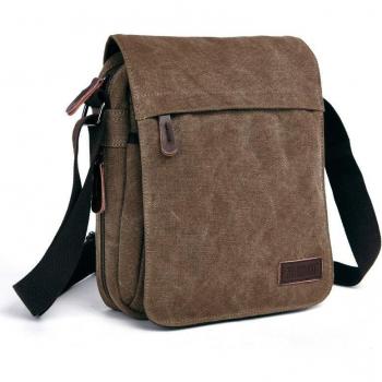 Sac de messager en cuir pour homme