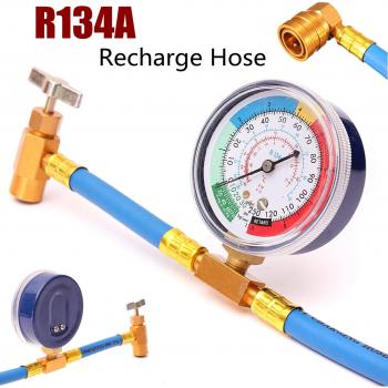 Refrigerant Pressure Gauge Combo for HVAC – R134A Precision Set