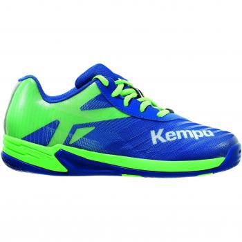 Kempa Wing 2.0 Junior, Zapatillas de Balonmano para Niños, Verde