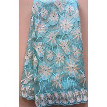Nettes à Pierres Bleues – Tulle Mariage Africain (YLL3089)
