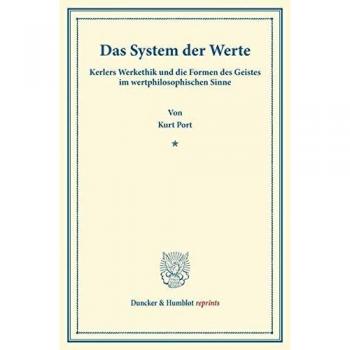 Das System der Werte.