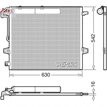 Unité condensante clim DENSO DCN17057