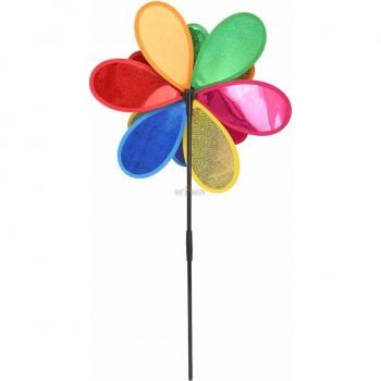 Double Layer Sunflower Sequin Wind Spinner