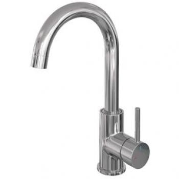 Brauer Chrome Edition Wastafelmengkraan opbouw hoog met draaibare ronde uitloop