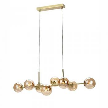 Retro 8‑Licht Bar Pendel Deckenlicht von Erimida – G9