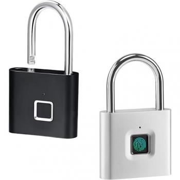 USB Rechargeable Smart Fingerprint Padlock