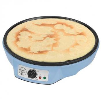 BesTron CrêpeMaker ASW602B Retro‑Design Blau