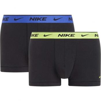 Boxer Nike Everyday Cotton Stretch 2 Pezzi Nero/Giallo/Blu L