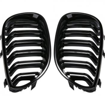 2PCS Auto Grille for BMW E60 E61 M5 5 Series 2003