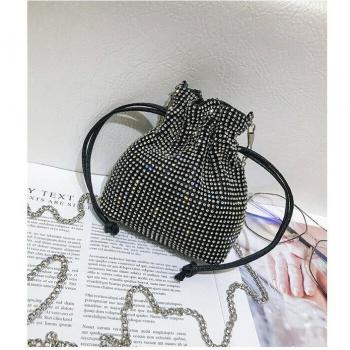 Women's Mini Beaded Clutch Bag Evening Bridal Wedding Prom Handbag