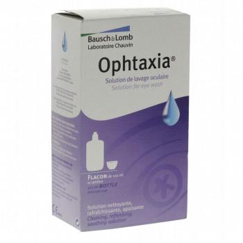 OPHTAXIA Solution Ophtalmique pour Lavage Oculaire Flacon 120ml