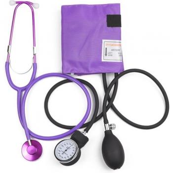 Cute Stethoscope and Blood Pressure Monitor Set