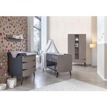 Schardt 3-tlg. Babyzimmer Smile Unisex grau