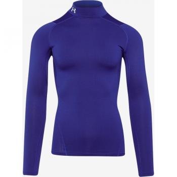 T‑shirt Under Armour “White Armour Mock Royal”