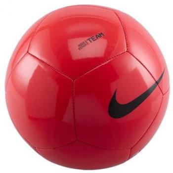 Pitch Team Football Ballon Nike – Taille 5, Couleurs : Rouge et Noir