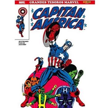 GRANDES TESOROS MARVEL CAPITÁN AMÉRICA DE JIM STERANKO
