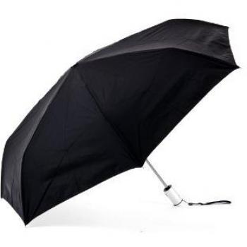 Lexon Airline Mini Lightweight Collapsible Umbrella, 106 cm, Black