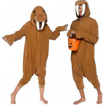 Animal marin pelucheur – Costume adulte et fun