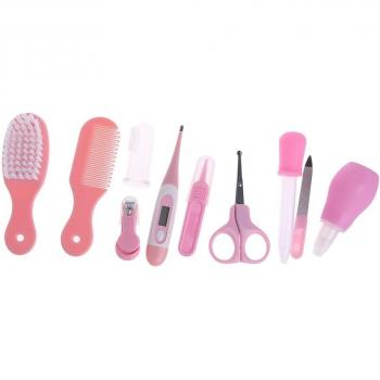 Newborn Baby Care Kit with Brush and Thermometer