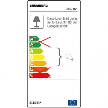 Brumberg LED Einbauleuchte 2062.02 A, 3 W, weiß, Glas