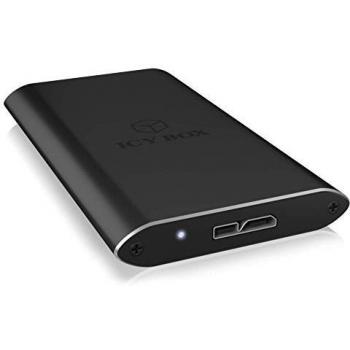 ICY BOX FestplattengehÃ¤use IB-182aMU3, mSATA zu USB 3.0 Host, Aluminium