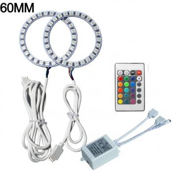 Set de Plateaux Vinyles Luminescents 80 mm avec Clé RGB24 H6W7