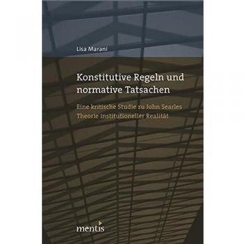 Konstitutive Regeln und normative Tatsachen