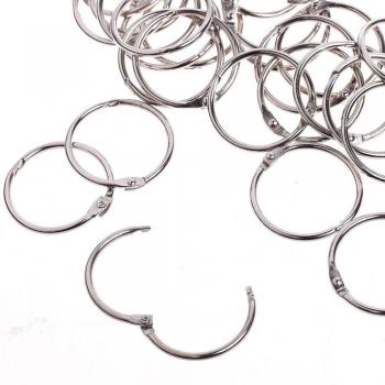 Metall-Buchschließer 10‑Pack – 1,75 Zoll Durchmesser