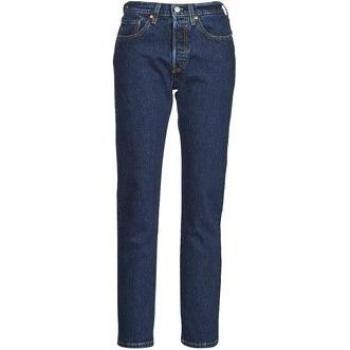 Levi's 501 Crop Azul Marino para Mujer