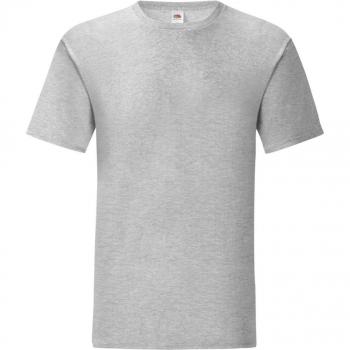 Fruit of the Loom Mens Iconic T-Shirt (Pack of 5) (Heather Grey)