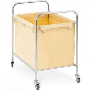 Chariot à linge avec freins 250 litres