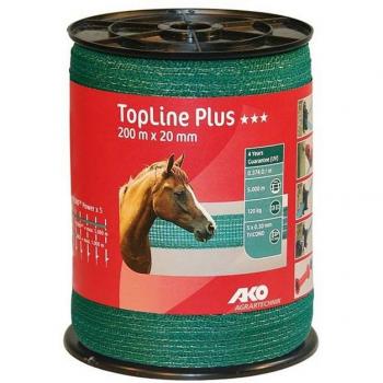 Valla Equitación AKO Top Line Cinta Verde 200m