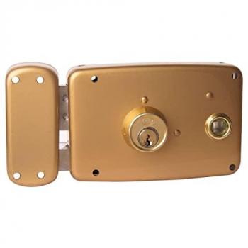 UCEM 4125SF : Serrure appliquée horizontale, 9 mm, tirage à gauche