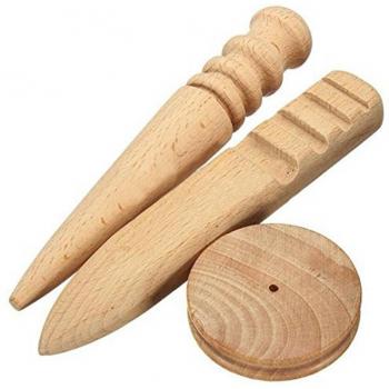 Cake Shape Wood Slicker