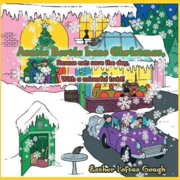 Auntie Bertie bans Christmas rescue cat's save daywith a colourful twist.