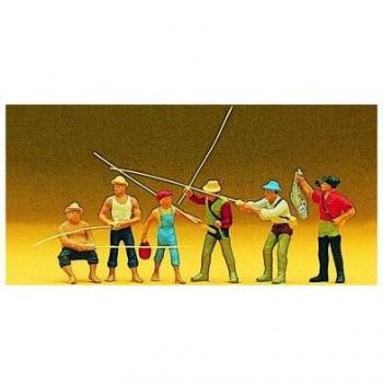 Pack de Figurines Pêcheurs HO