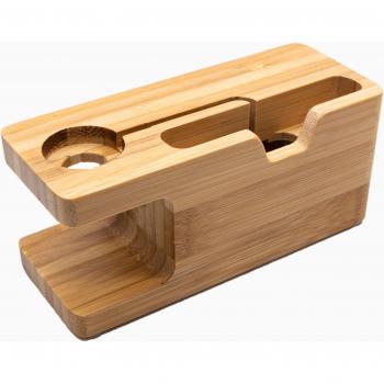 Bamboo Watch Box and Charging Stand for iWatch Series 4