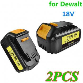 18V 10.0Ah Lithium-ion Battery and Charger for DeWalt DCB184 DCB181 DCB182 DCB200