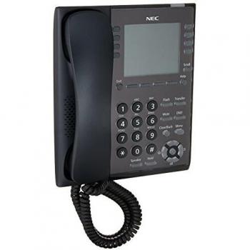 NEC IP7WW-8IPLD Display Self-Labeling 8-Button Office IP Phone