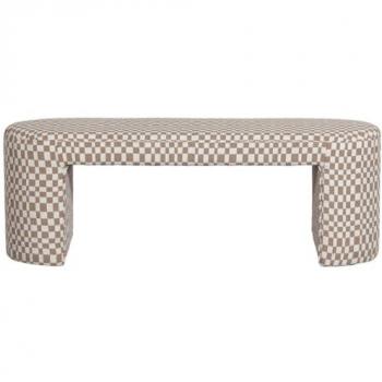 Woood Sitzbank Jacob Karomuster 130 cm – Sand