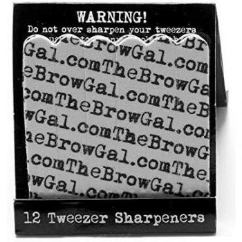 BrowGal 12‑teiliger Zangenschärfer für Augenbrauen
