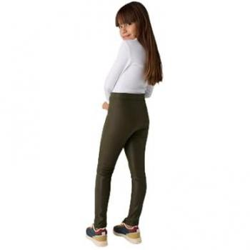 Leggings Infantiles Térmicos Efecto Piel Verde – Marca Ysabel Mora