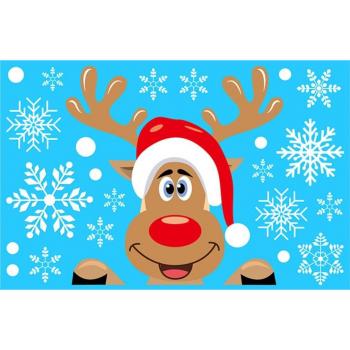 Vinilo Estático Navideño PVC
