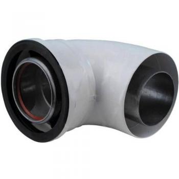 Vokera 45 Degree Flue Elbow 80/125mm