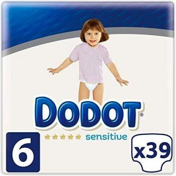 Dodot Hypoallergene Windeln, Größe 6 – 39 Stück – 13 kg+