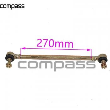 1pair M10 ATV Tie Rod Kit 250mm – Fit Ball Joint for ATVs