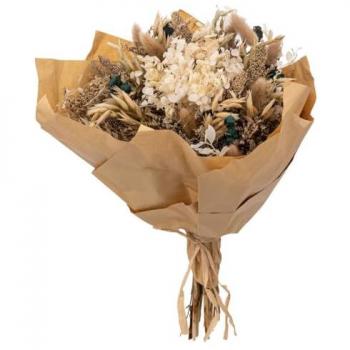 Atmosphera – Bouquet di fiori secchi rima bianco avorio 40 cm Créateur d'intérieur
