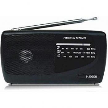 Haeger PR-TRI.002A radio Portátil Negro