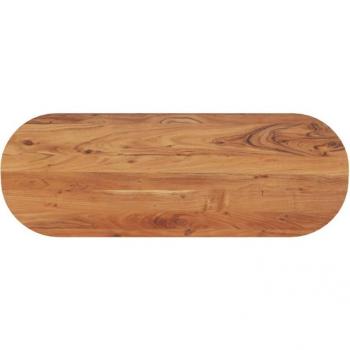 Mesa Ovalada de Madera maciza Prolenta Furniture Limited